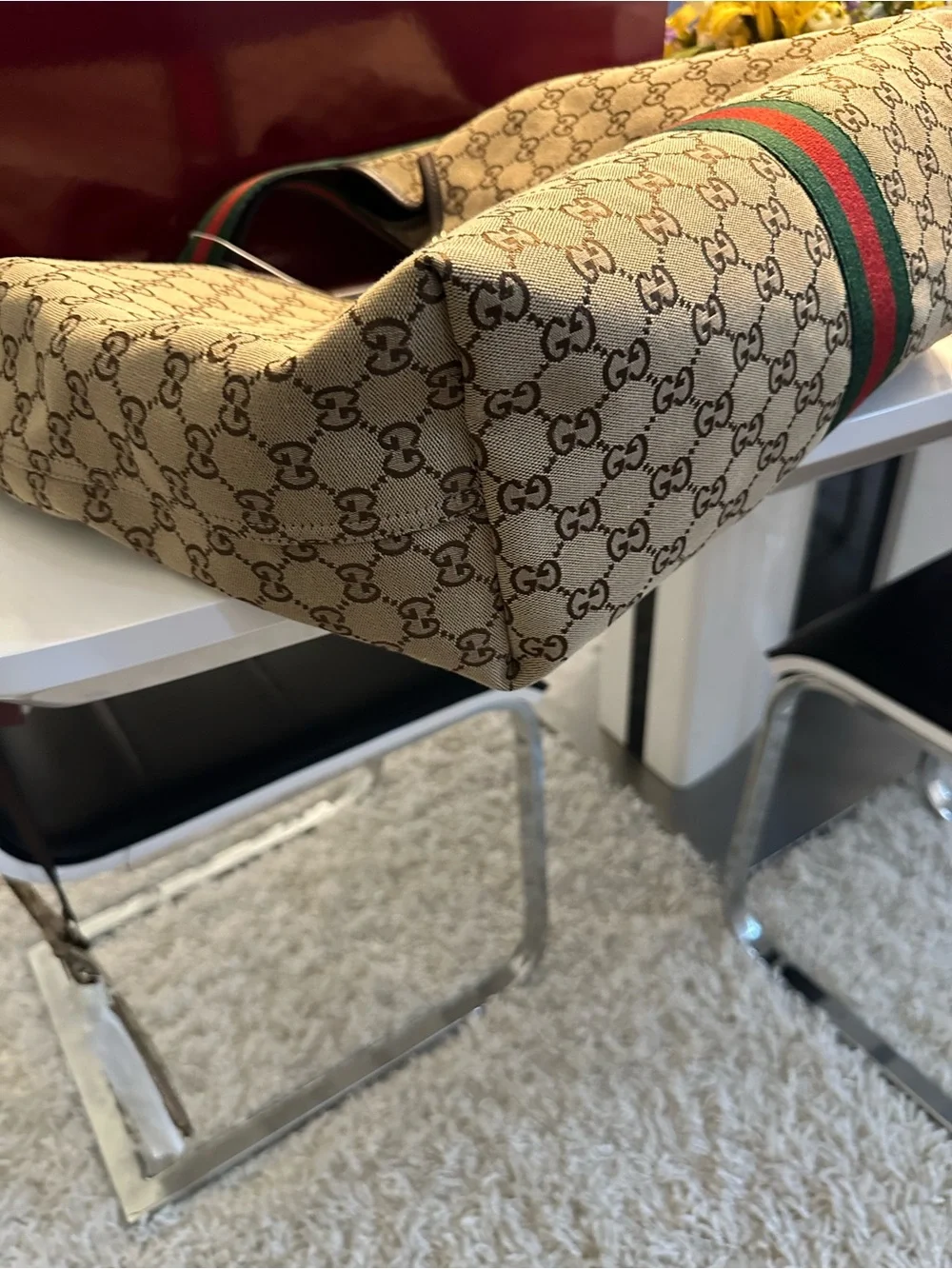 Gucci Giglio large tote bag